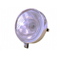 Koplamp rond chroom Puch Maxi