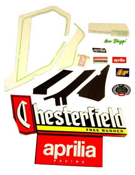 Stickerset Aprilia RS50 Chesterfield