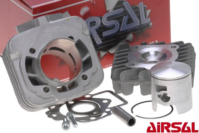 Airsal T6 Cilinder + Kop 70cc Piaggio AC