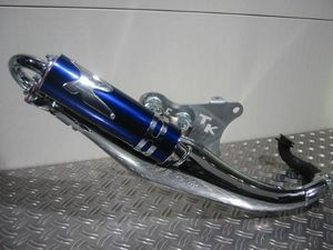 Turbokit R49 Cromado Uitlaat Minarelli Horizontaal