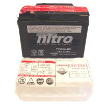 Nitro Accu YTR4A-BS 12volt HONDA SFX / X8R / BALI / SUZUKI STREETMAGIC
